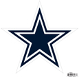 Dallas Cowboys 8 inch Logo Magnets